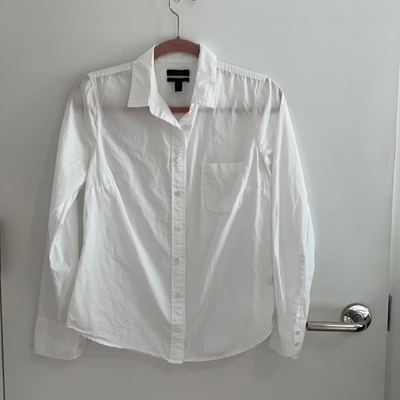 J. Crew Tops - J. Crew white button down